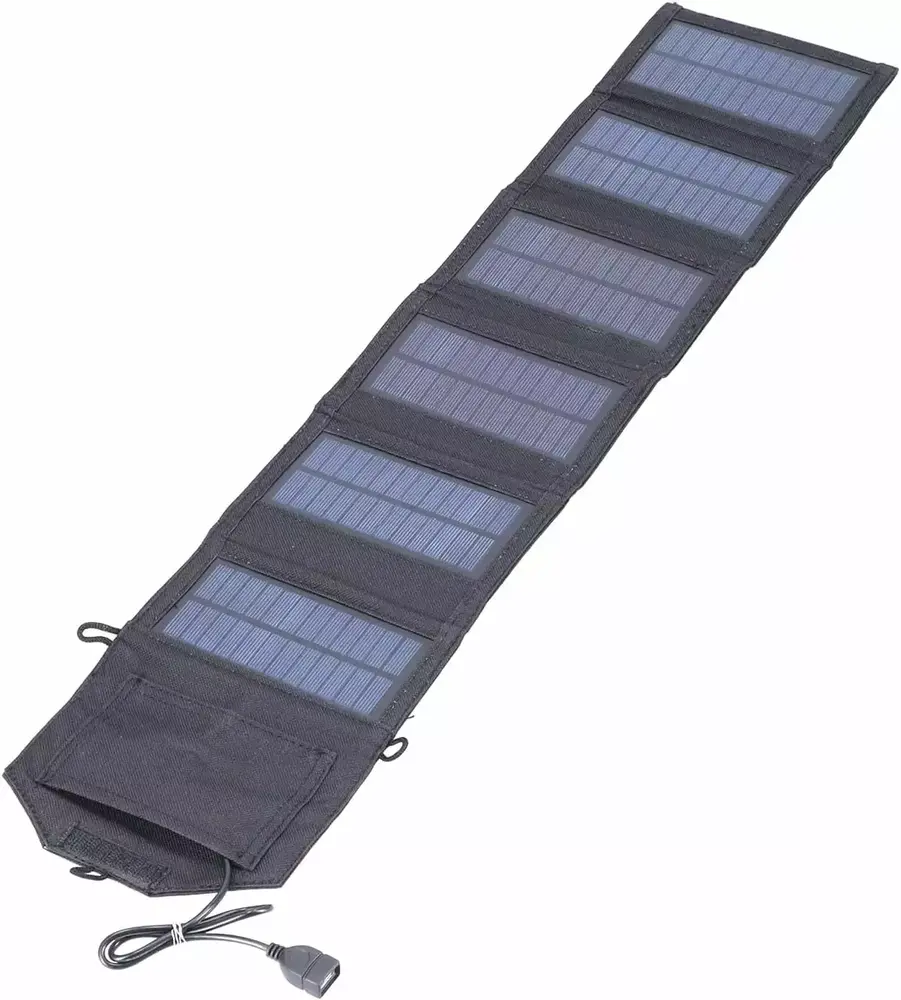 10.5W 5-6V Foldable Solar Charging Panel Crystalline Silicon Travel-friendly Charger Usb Interface Solar Generator For Mobile Digital Devices