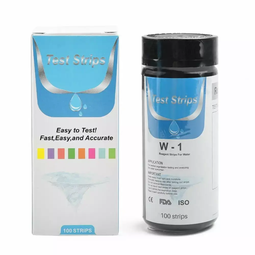 100 Pcs Premium Water Hardness Test Kit.Fast Accurate Hard Water Quality Testing Strips for Water Softener Dishwasher Well Spa Pool.0-425 ppm