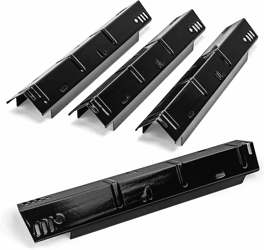 15 Inch Heat Plate for Dyna glo DGH485CRP. DGH485CRP-D 4 Burner. DGH474CRP 5 Burner Gas Grills Porcelain Enameled Heat Plate Replacement. 4 Pack