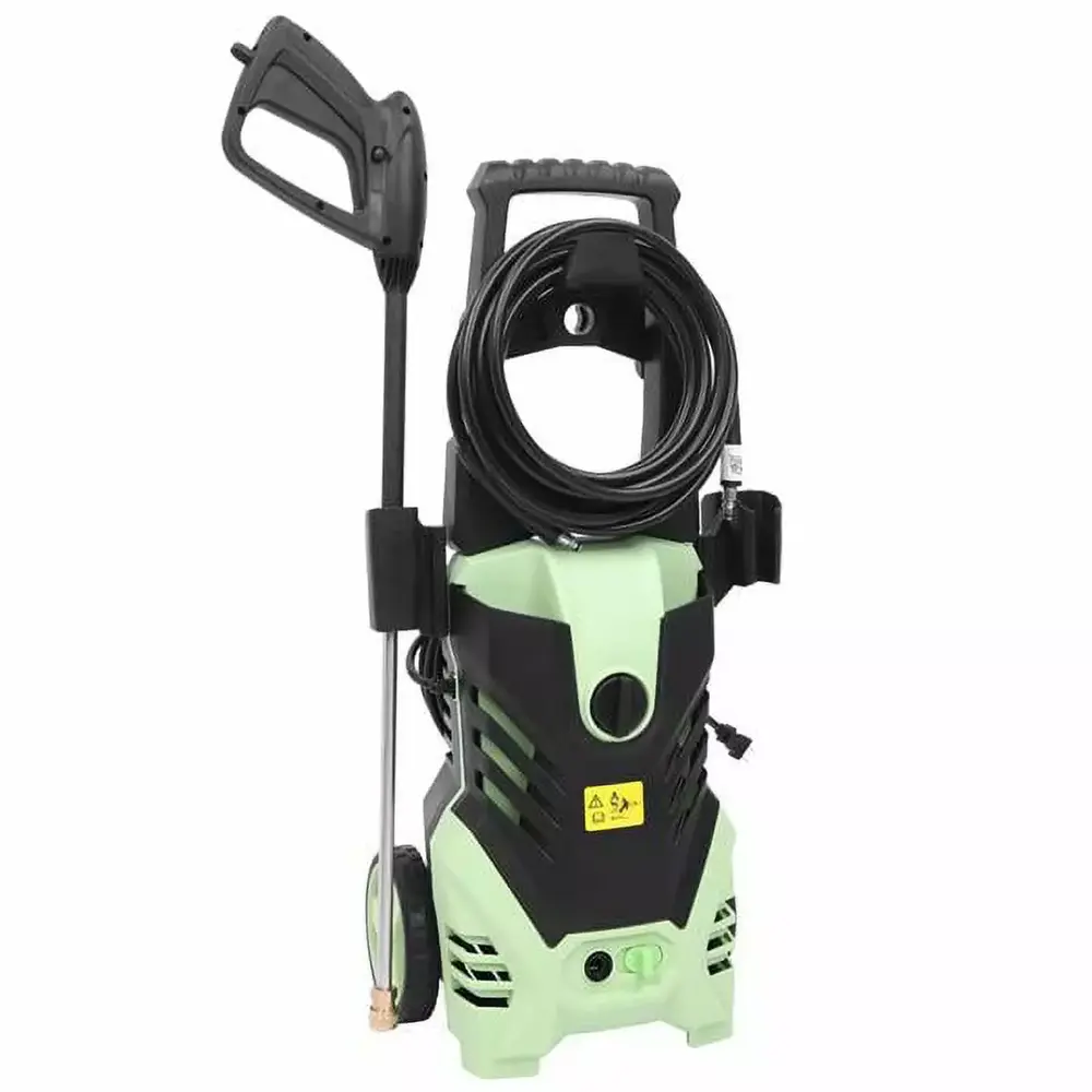 1800W 3000PSI 1.7GPM Electric High Pressure Washer Cleaner Machine. High Pressure Washer for Driveway Fence Patio Deck Cleaning. Green