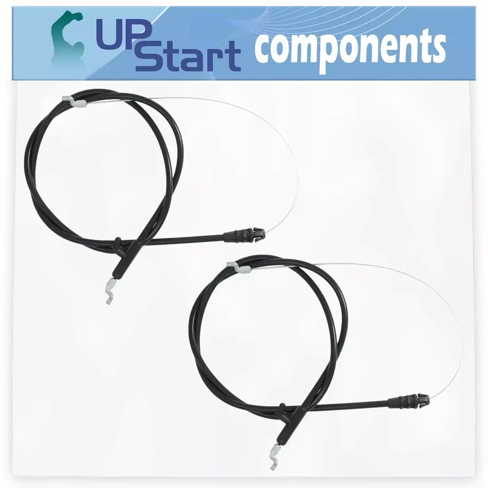 2-Pack 946-04661A Control Cable Replacement for Yard Man 11A-B2AQ701 (2014) Lawn Mower - Synergistic with 746-04661A Stop Cable