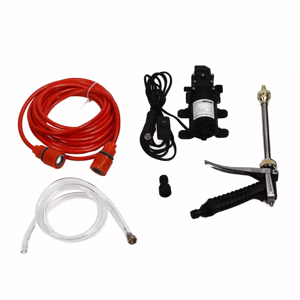 2024 12V 100W Water Pump High Pressure Garden Water Sprinkler Kit G1/2 External Thread Travel-friendly Pressure Washer for Car Washing clearance Closing sale Flash Sale
