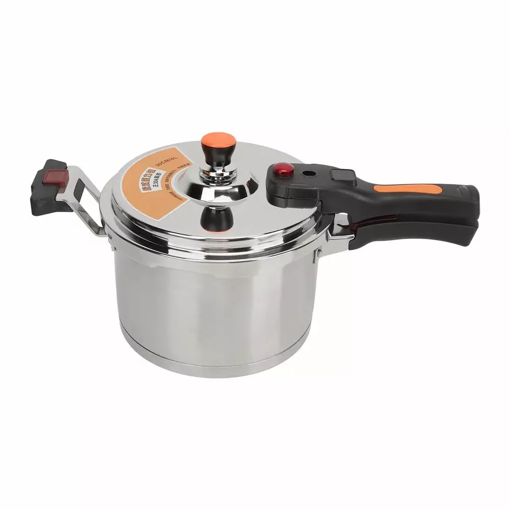 2024 Pressure Cooker 80kpa Pressure Canner Fast Cooking Stainless Steel Instant Kitchen Cookware for Gas Electric Stove 4L 20cm / 7.9in clearance Closing sale Flash Sale