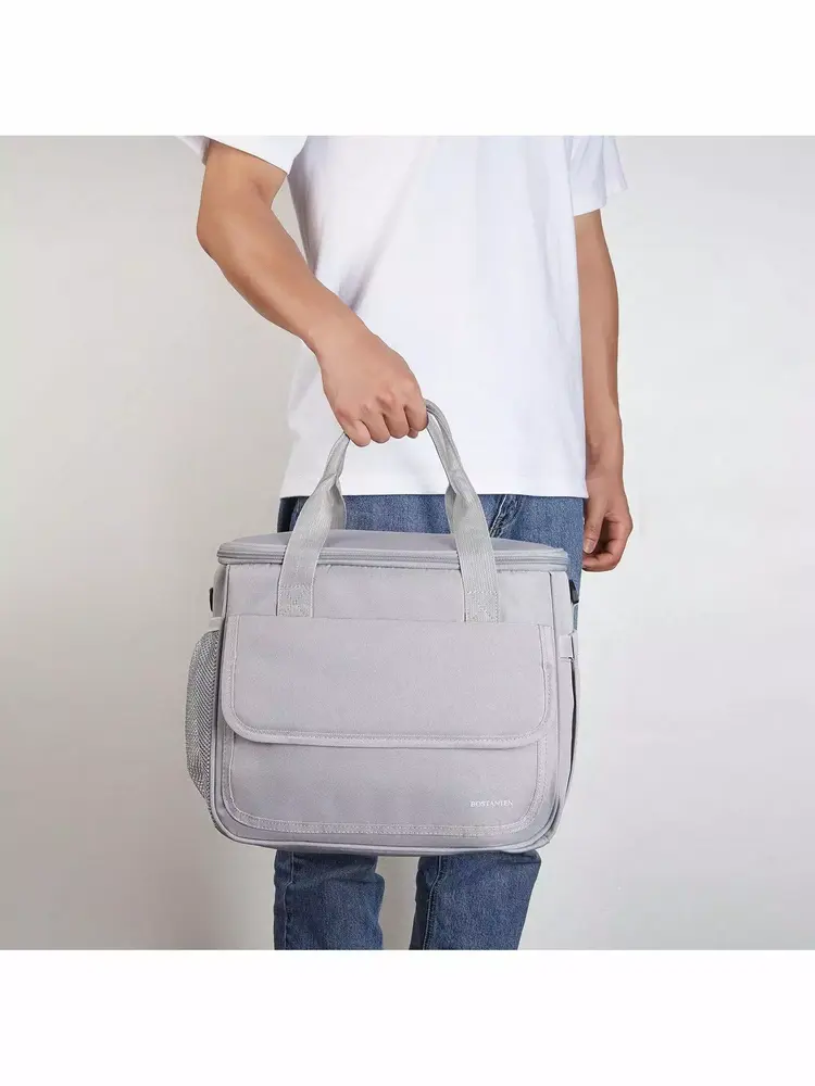 BOSTANTEN Cooler Bag. 30 Cans 20L Collapsible Soft Cooler Bag. Leakproof Beach Cooler Bag Portable Ice Chest with Bottle Opener