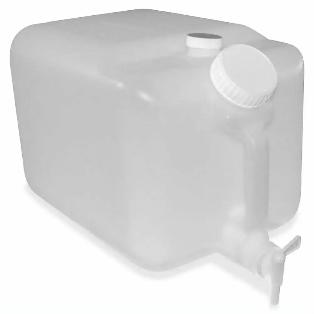 E-Z Fill 5-gallon Container External Dimensions: 16 Length x 10 Width x 9.5 Height - 5 gal - Plastic - Translucent - For Chemical - 1 / Each