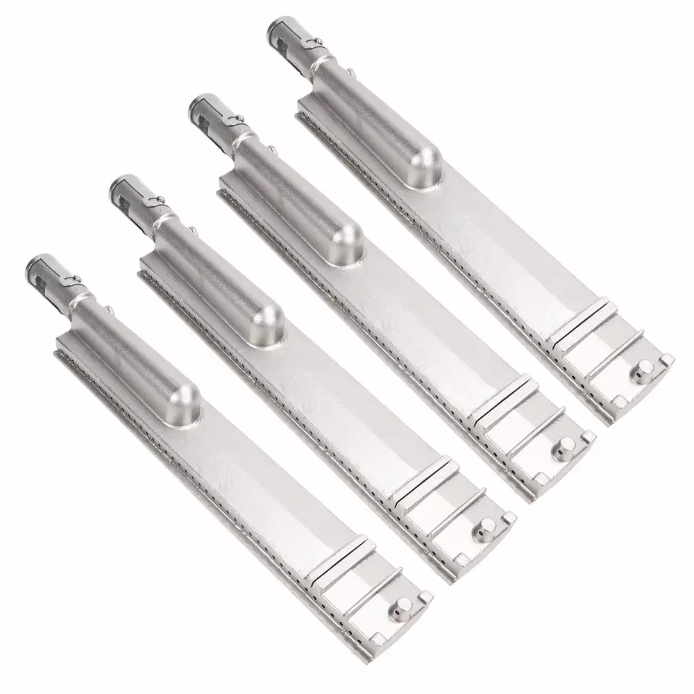 Generic 4 Pcs Gas Grill Burner 304 Stainless Steel High Strength Heat Resi-stant BBQ Grill Burner Tubes.BBQ Grill Burner.Grill Burner