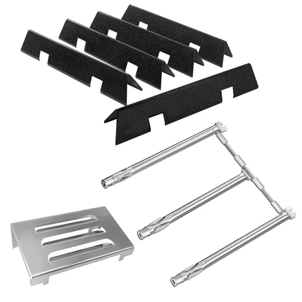 Grill Parts for Weber Spirit II & GS4 Spirit II 300 Series with Front Control Model Year 2017 and Newer. Include 67060 Heat Deflector. 15.3 Upgraded 7636 Flavor Bars. 18 69787 Grill Burner