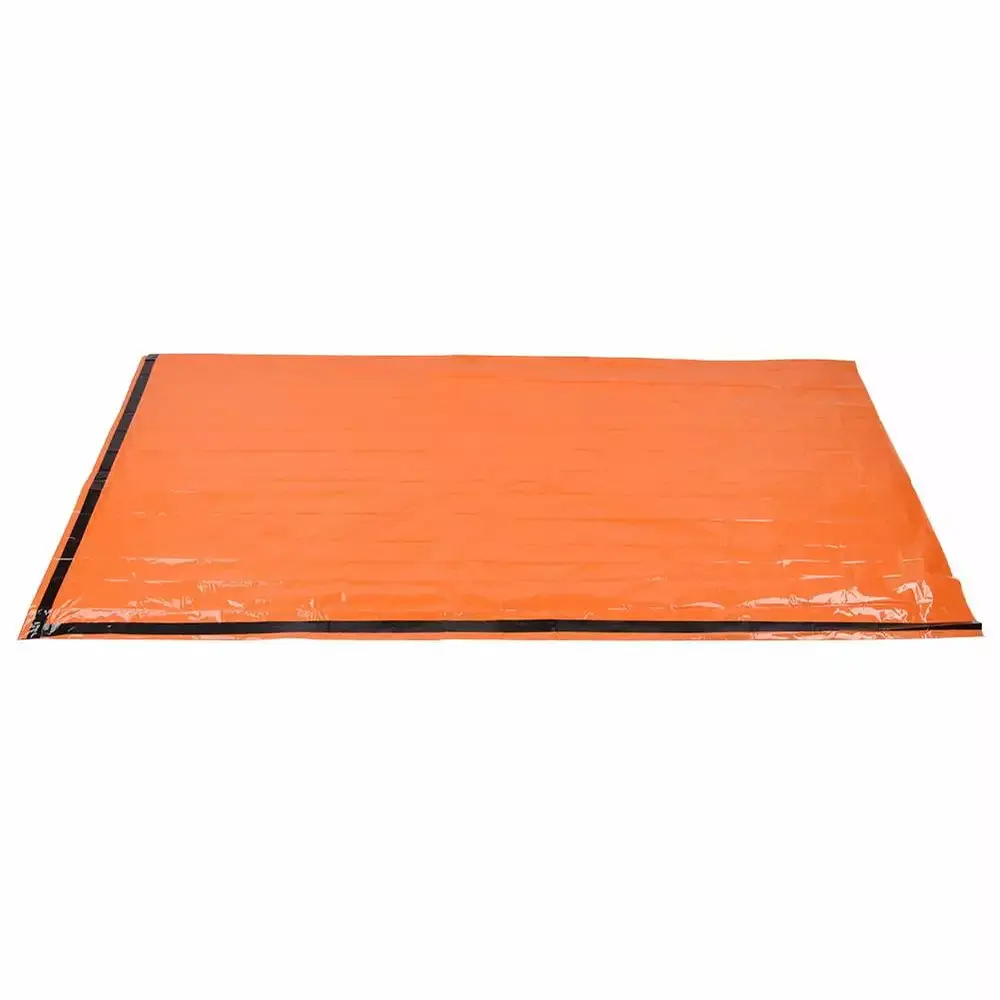 LAFGUR Emergency Sleeping Bag.Outdoor Portable Emergency Sleeping Bag Keep Warm Moisture-Proof Pad Reflective Camping Mat Orange.Reflective Camping Mat