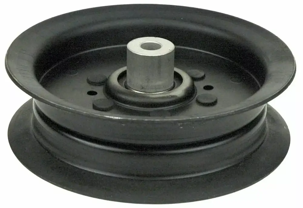 MaxPower 13175 Flat Idler Pulley 3/8 X 5-3/8 for AYP. Poulan. Husqvarna. Roper. and Sears Mower Decks Replaces OEM # 196106. 197379. 532196106