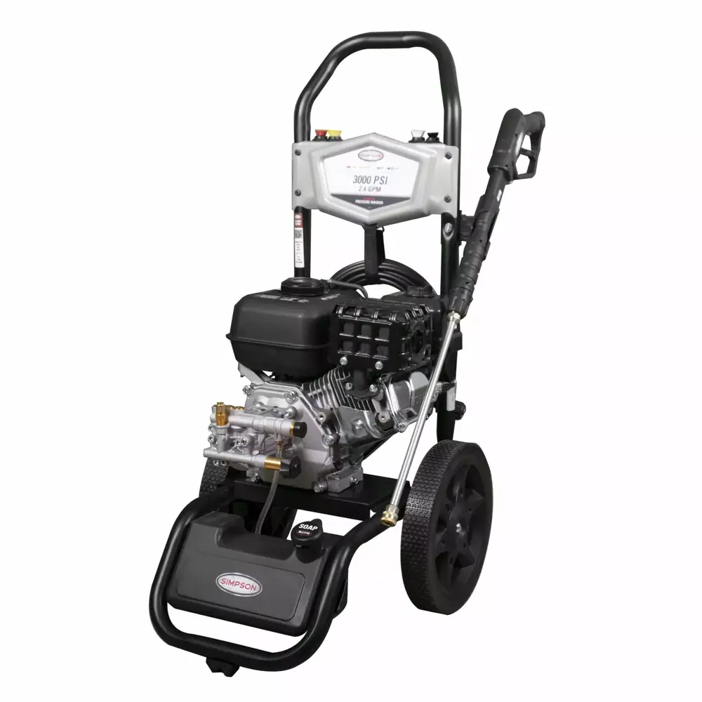 Megashot MS61220(S) 3000 PSI at 2.4 GPM CRX 210 with OEM Technologies Axial Cam Pump Cold Water Luxury Residential Gas Pressure Washer (Refurbished)