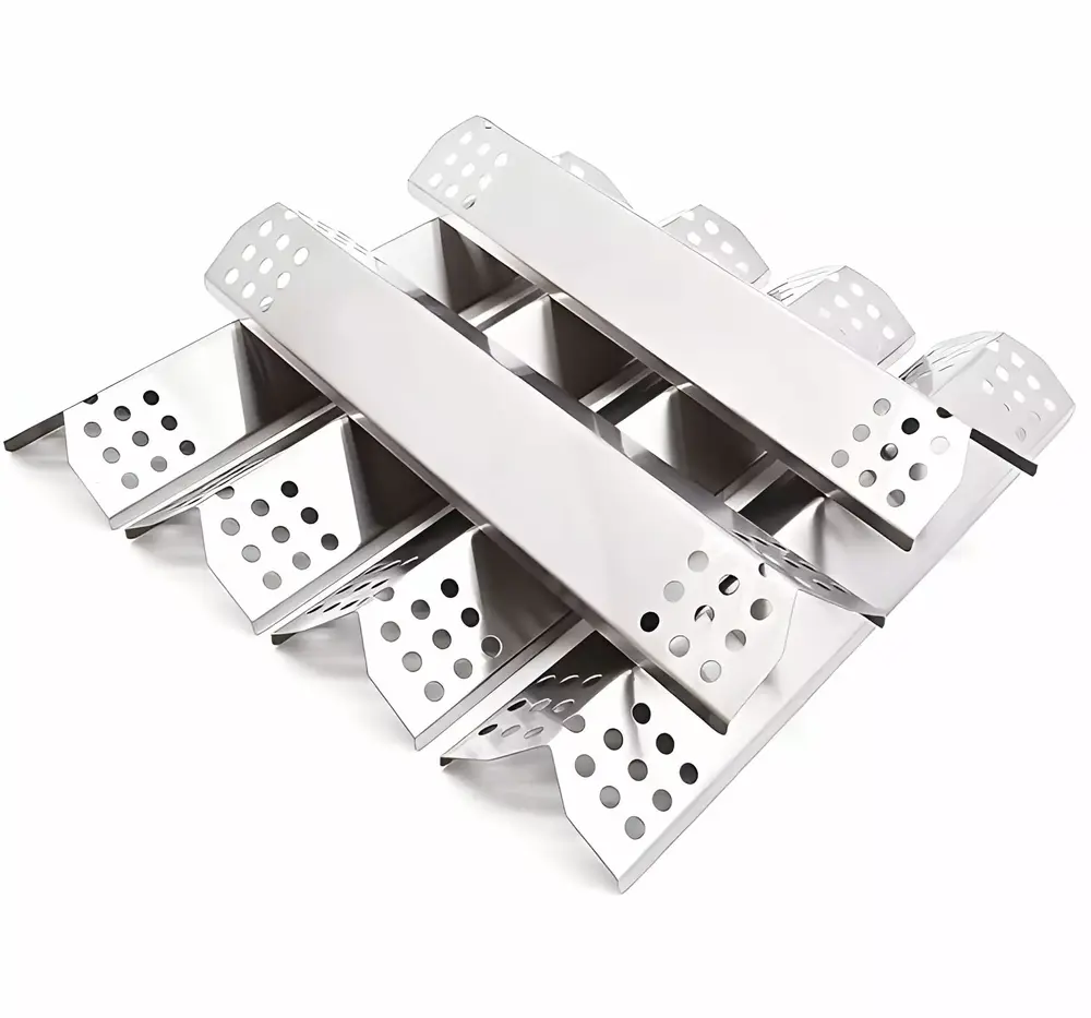Set of 6 Stainless Steel Heat Plates for Nexgrill 720-0783E 720-0830H 720-0896 720-0896B 720-0898 720 0896C. Exp Grill 6 Burner Model. Grillmaster 720-0697