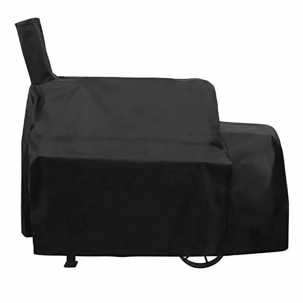 Unicook Heavy Duty Waterproof Grill Cover for Oklahoma Joe's Highland Smoker. Charcoal Offset Smoker Cover. Fade and UV Resistant. Fits Char-Broil. Dyna-Glo. Royal Gourmet. Char-Griller and More