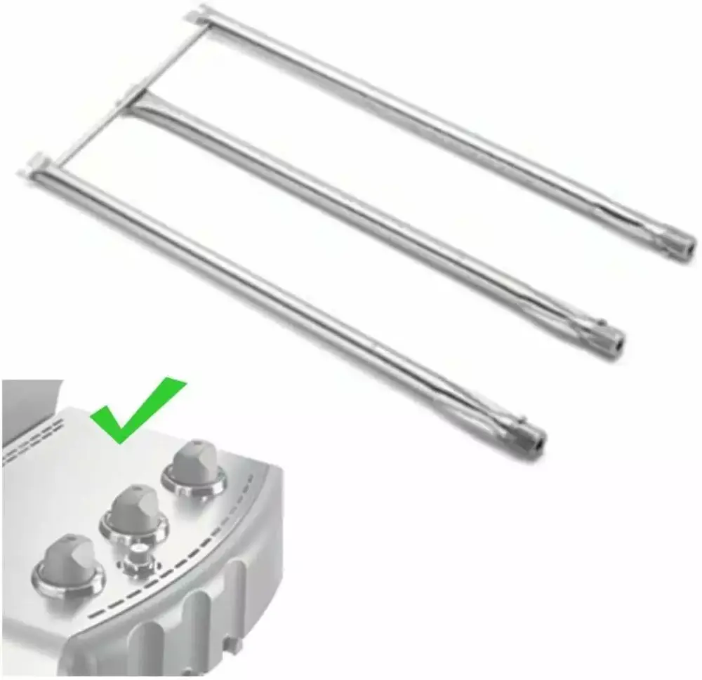 Weber 67820 - 3 Burner Tube Set For Genesis 300 Series Grills (2008 - 2010). 34-1/4 Long. Fits Weber Genesis 310 and 320 series grills made in... By Visit the Weber Store
