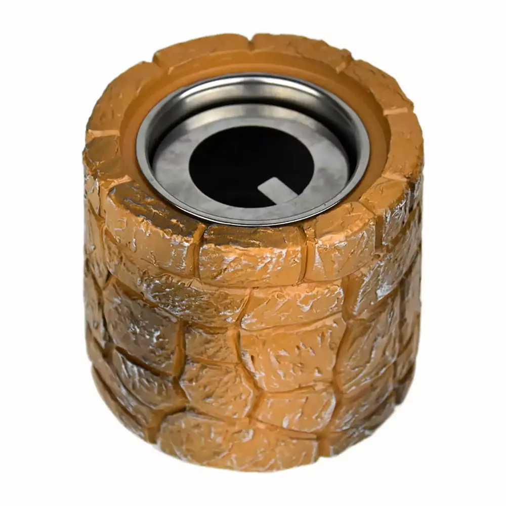 YOBOLK BBQ Grill BBQ Accessories Tabletop Stove. Travel-friendly Concrete Fire Stove. Ethanol Fire Stove Table Top Firepit. Fire Bow Clearance