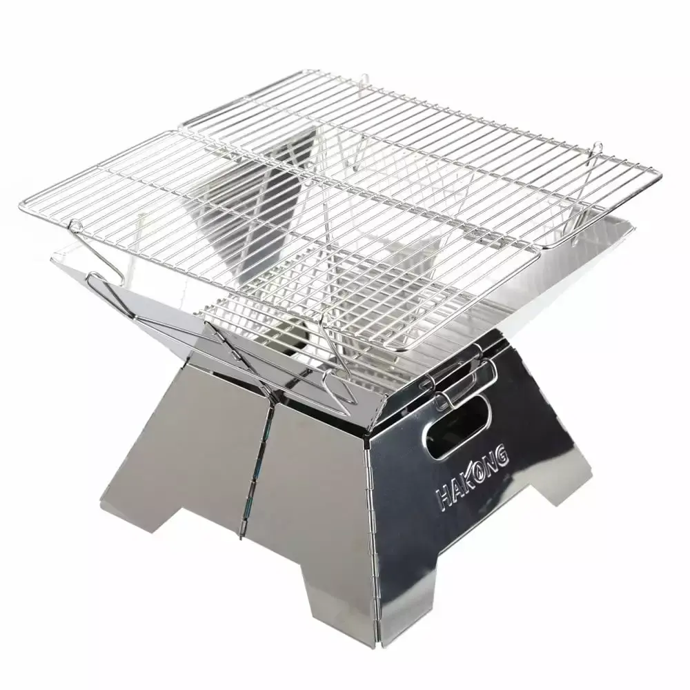 furnace.Travel-friendly Picnic Steel Barbecue Bbq Barbecue Bbq Travel-friendly Stainless Steel Barbecue Qisuo Stove Huiop Qisuo Barbecue Stainless Stove Stainless