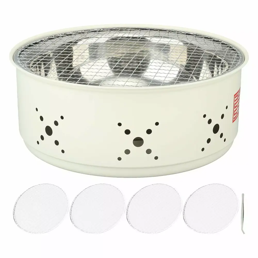 price crashTravel-friendly Barbecue Grill Multipurpose Food Grade Stainless Steel Mini Charcoal Grill Stove for Camping Hiking Picnics