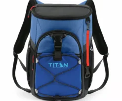 Titan Arctic Zone 24 Can Capacity Backpack Cooler Ocean Blue Hiking and Outdoor Activities