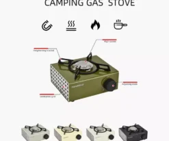 2000W Portable Metal Stove Water and Barbecue Suction Picnic and Outdoor Cooking Aibecy