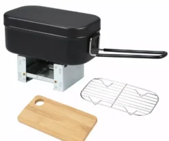 Radirus 4-Piece Lunch Box Set Cutting Board Outdoor Mountaineering 4pcs