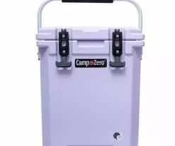 16.9 Quart Premium Cooler Molded- Cup Holders Lavender Outdoor and Picnic Use NewAlthlete