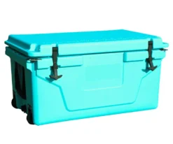 YLtoohoom Hot Selling Blue 65QT Outdoor Cooler Fish Ice Chest Box 2022 Popular Camping Cooler