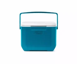 Coleman Chiller 16-Quart 11 Can Portable Hard Cooler Blue Compact Camping Cooler 16