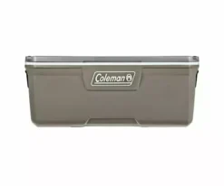 Coleman 316 Series 150QT Hard Chest Cooler Silver Ash Camping Tailgating and Outdoor Adventures