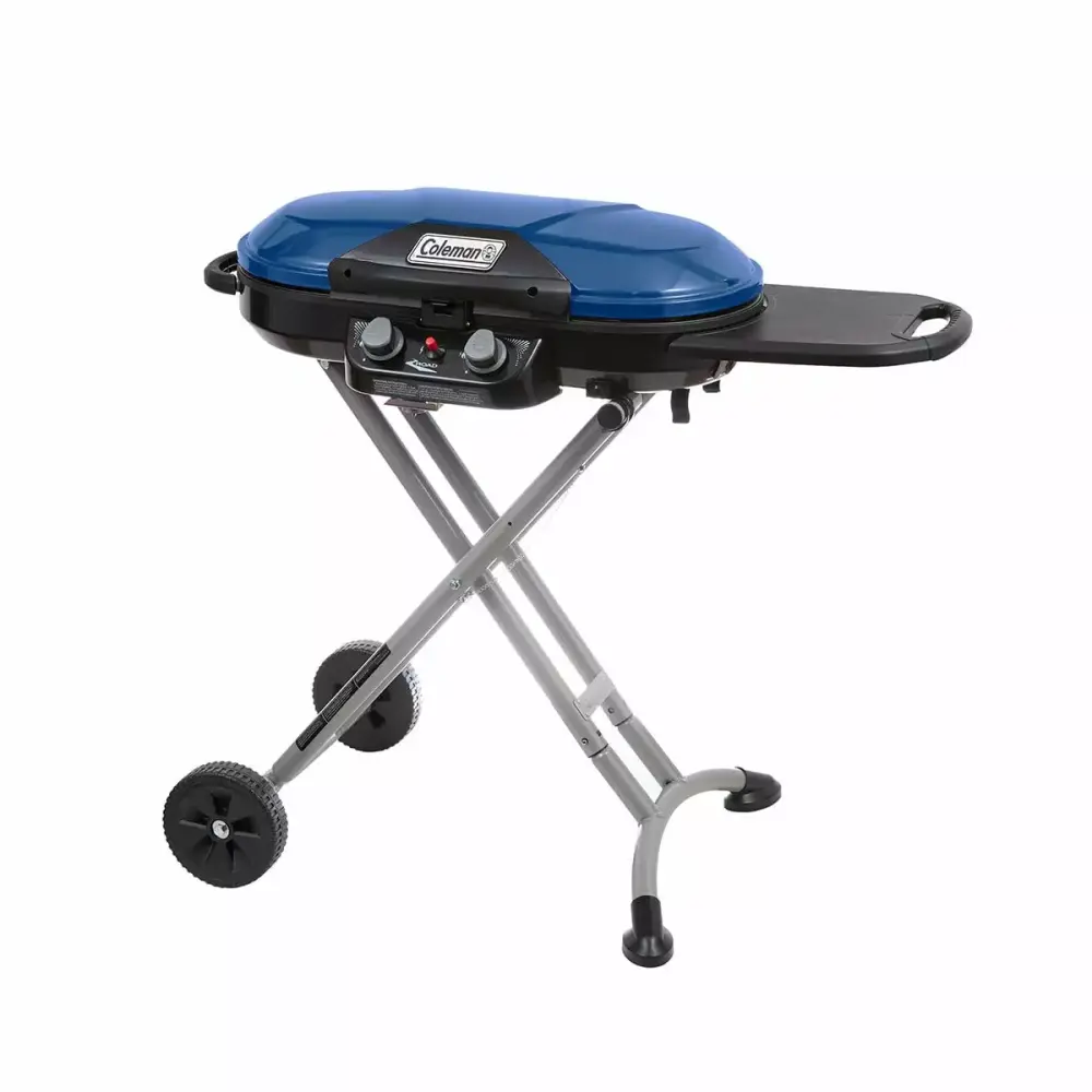 Coleman RoadTrip X-Cursion 2 Burner Propane Gas Portable Grill Camping and Tailgating