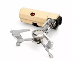 100Fens Compact Folding Card Type Outdoor Portable Camping Stove Hiking and Picnic