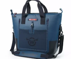 Moosejaw 42 Can Chilladilla Soft-Sided Cooler Tote Blue Large Capacity Cooler 42